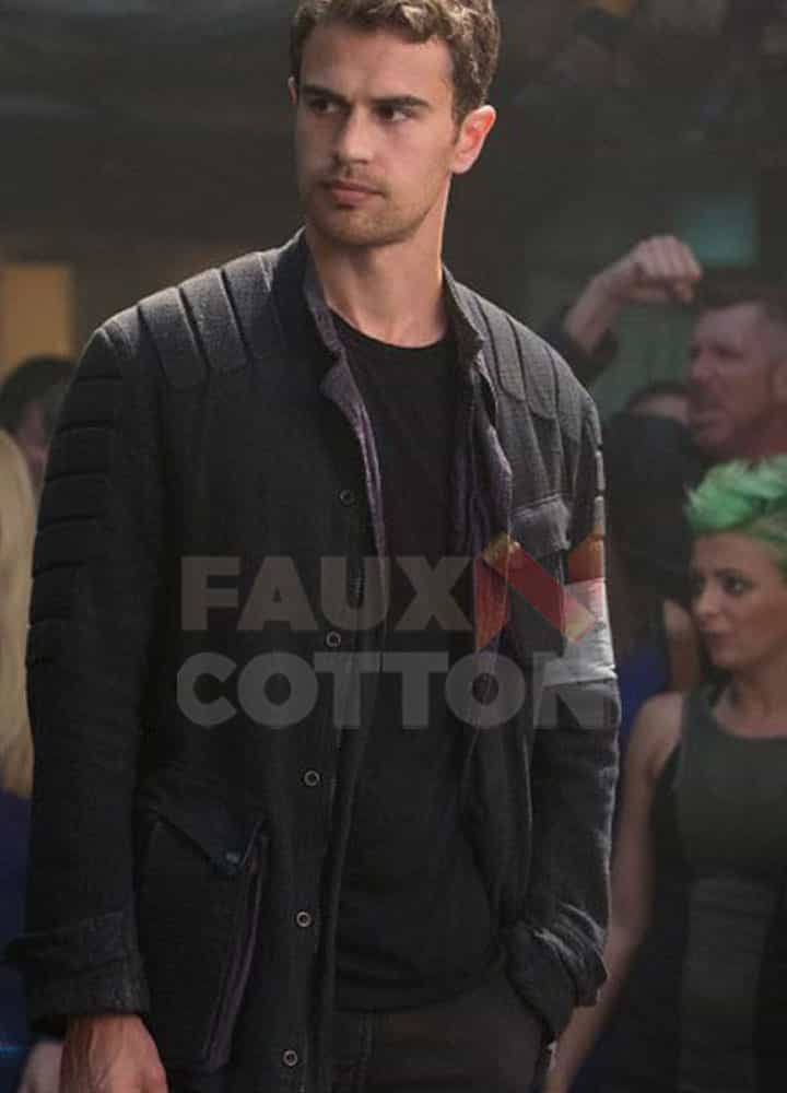 Divergent Theo James Black Jacket